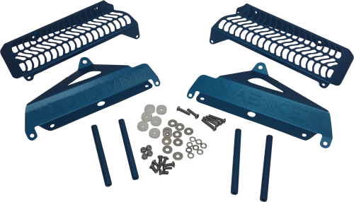 Unabiker - Unabiker Radiator Guards - Blue - YYZ450FX-B