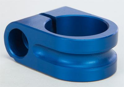 Rooke Customs - Rooke Customs 1in. Milled Mirror Mount - Blue - R-MM100-M8