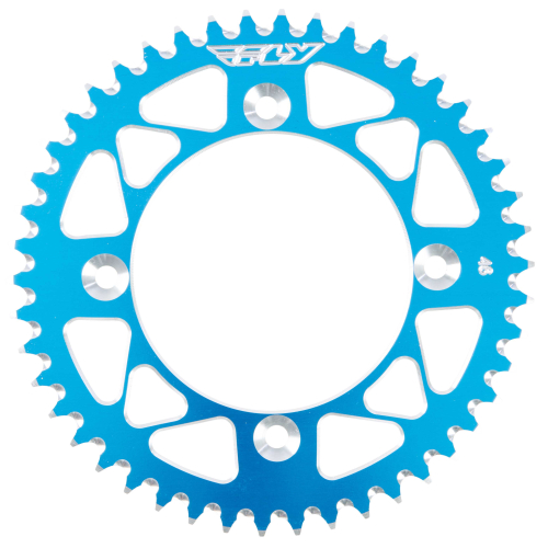 Fly Racing - Fly Racing Aluminum Rear Sprocket - Blue - 46T - 505-46 BLU