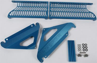 Unabiker - Unabiker Radiator Guards - Blue - KKX13450R-U