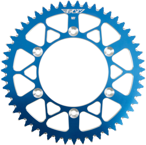 Fly Racing - Fly Racing Aluminum Rear Sprocket - Blue - 51T - 316-51 BLU