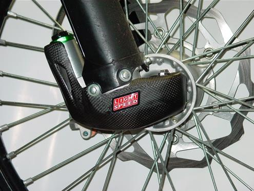 LightSpeed - LightSpeed Carbon Fiber Right Leg Lug Guard - 534-00416