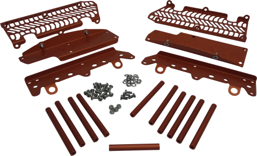 Unabiker - Unabiker Radiator Guards - Orange - 16KTMXCF-O