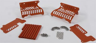 Unabiker - Unabiker Radiator Guards - Orange - 13KTM65SX-O
