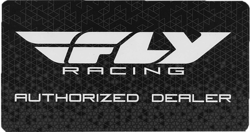 Fly Racing - Fly Racing 7in. Fly Authorized Dealer Sticker - FLY AUTH DLR 2015