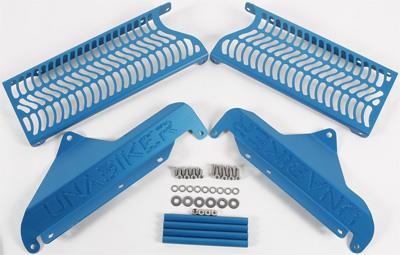 Unabiker - Unabiker Radiator Guards - Blue - KKX13250R-U