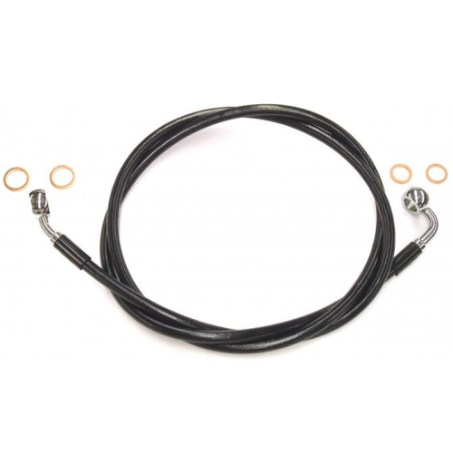 Magnum - Magnum Black Coated XR Stainless Front Brakeline Kit - 55in. Total Length - SBC060155