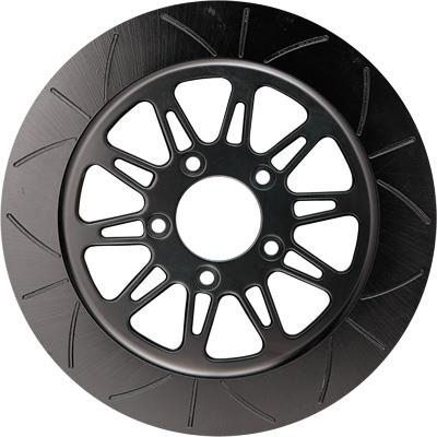 Lyndall Racing Brakes - Lyndall Racing Brakes Omega Lug-Drive Brake Rotor - 11.5in. - Black - 115FB10A