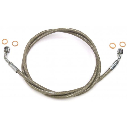 Magnum - Magnum Clear Coated XR Stainless Front Brakeline Kit - 52in. Total Length - SSC060852