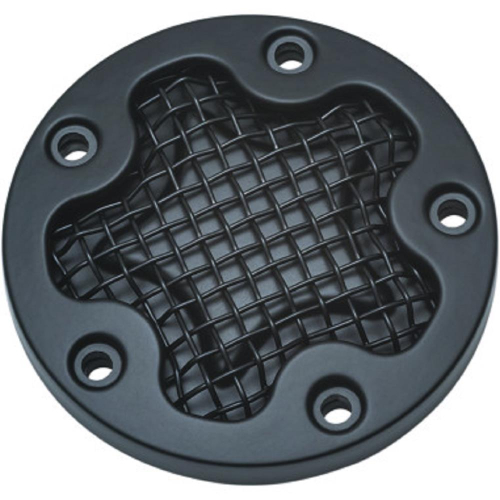 Kuryakyn - Kuryakyn Mesh Ignition Timing Cover - Satin Black - 6523
