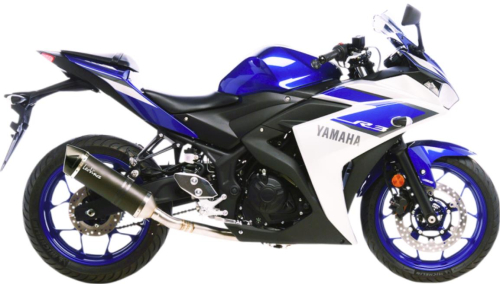 Leo Vince - Leo Vince LV One EVO Full System - Stainless Steel Header/Carbon Fiber Muffler/Carbon Fiber End Cap - 14158E