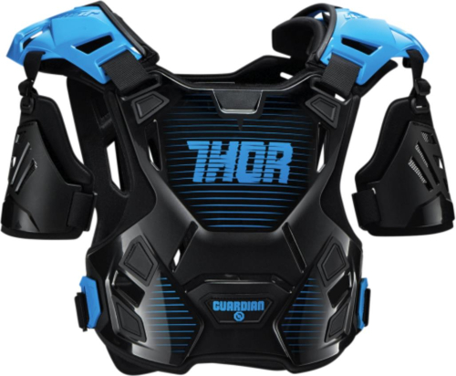 Thor - Thor Guardian Roost Deflector - XF-2-2701-0795 - Black/Blue - Md-Lg