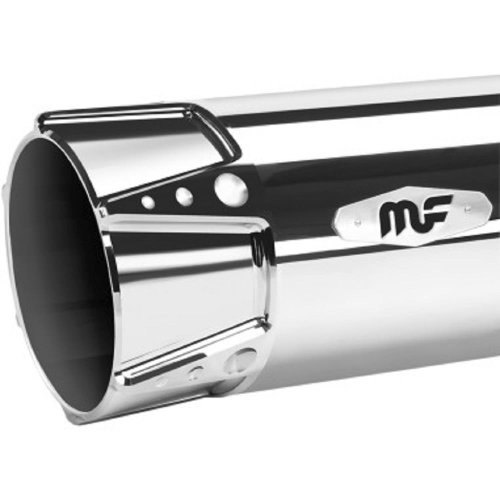 MagnaFlow - MagnaFlow Sniper 4in. Slip-On - Chrome with Chrome End Cap - 7201901