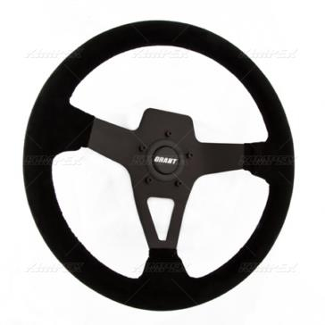 Grant - Grant Suede Series Steering Wheel - Black - 8520