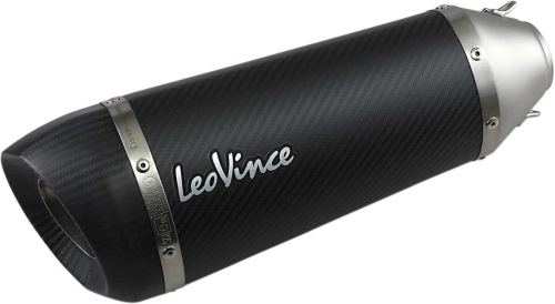 Leo Vince - Leo Vince Factory S Replacement Muffler - Carbon Fiber - Right - 30820481R