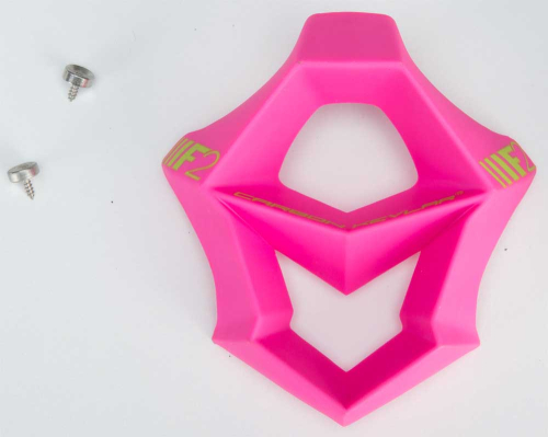Fly Racing - Fly Racing Mouth Piece for F2 Carbon-Retrospec Helmets - Hi-Vis/Pink - 73-46229