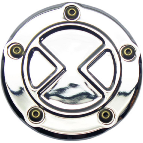 Carl Brouhard Designs - Carl Brouhard Designs Points Cover - Bomber Series - Chrome - BSPTC