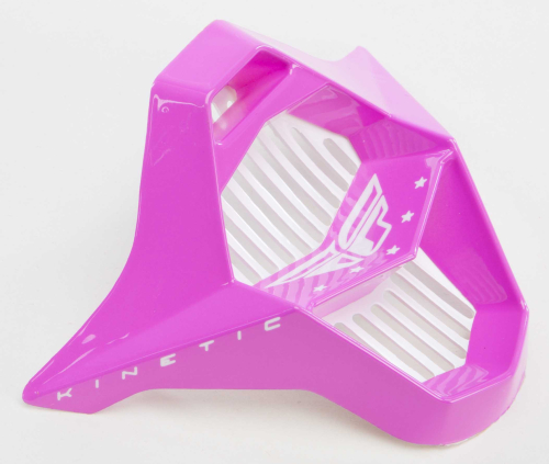 Fly Racing - Fly Racing Mouthpiece for Kinetic Crux Helmets - Pink/Black/White - 73-47915