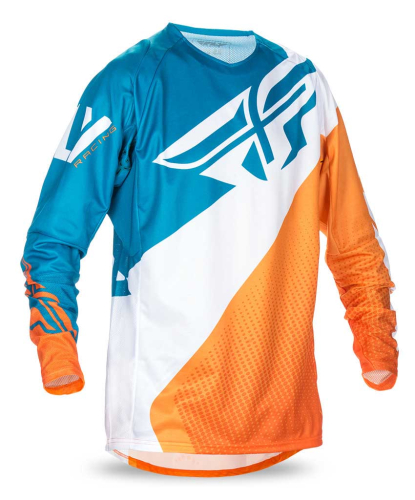 Fly Racing - Fly Racing Evolution 2.0 Jersey (2017) - 370-2272X - Orange/Dark Teal - 2XL