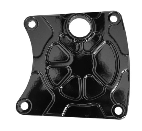 LA Choppers - LA Choppers Inspection Cover - Decadent Black Powdercoat - LA-F440-05B