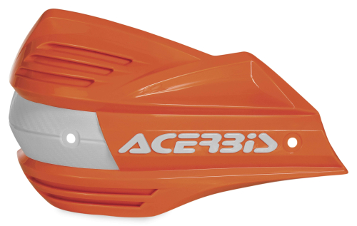 Acerbis - Acerbis X-Factor Replacement Plastic Handguards - Orange/White 16 - 2393485321
