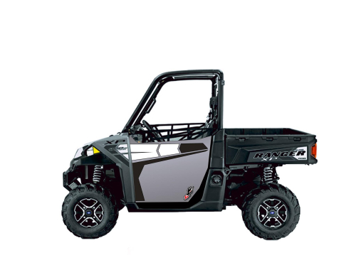 Dragonfire Racing - Dragonfire Racing ReadyForce Ranger Door Graphics - Titanium Matte - 07-1927