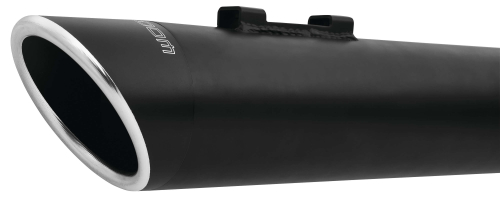 Freedom Performance - Freedom Performance 4.5in. Turnout Exhaust Slip-On for Touring - Black/Black - HD00515