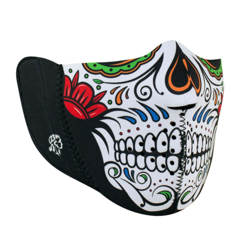 Zan Headgear - Zan Headgear Modi-Face Detachable Mask - WBNFM003H - Muerte - OSFM