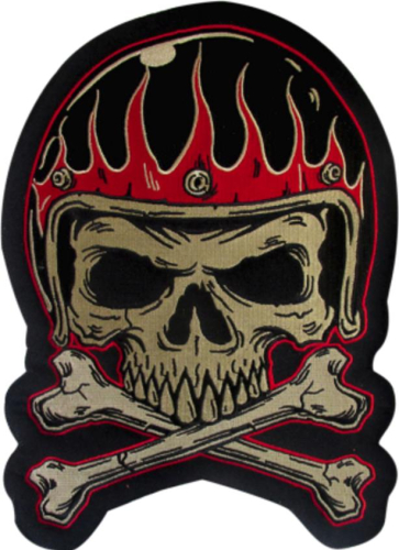 Lethal Threat - Lethal Threat Vintage Skull Embroidered Patch - LT30207