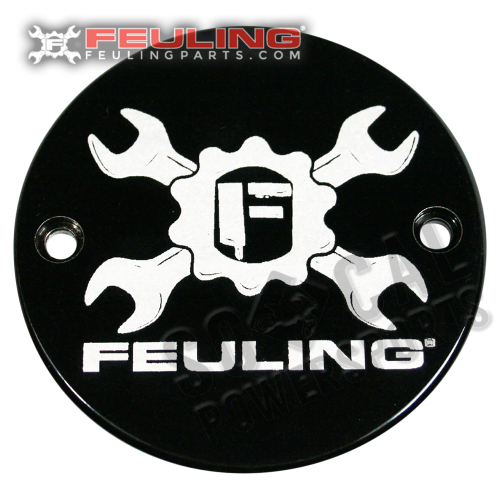 Feuling - Feuling Points Cover - Gear Cross Logo - Black - 9133