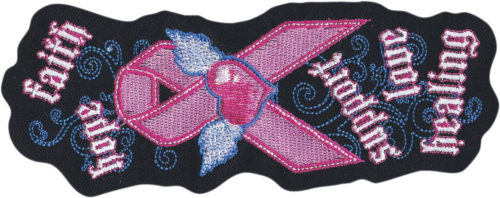 Lethal Threat - Lethal Threat Cancer Hope Mini Embroidered Patch - ST31065