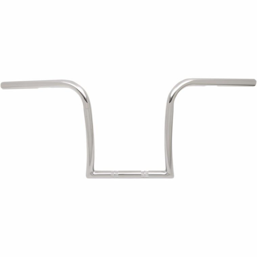 Nash Motorcycle Company - Nash Motorcycle Company 1in. Gimp Hanger Handlebar - 14in. End Rise - Chrome - 14GCHDKT