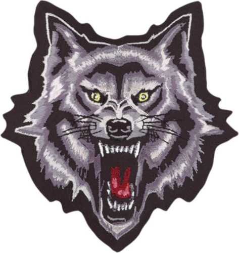 Lethal Threat - Lethal Threat Wolf Attack Embroidered Patch - LT30037
