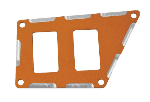 ModQuad - ModQuad 2 Slot Switch Plate - Orange - RZR-SP2-1K-OR