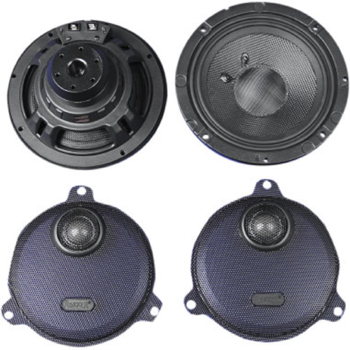 J&M - J&M Rokker XXR Series 6.71in. Rear/Fairing Lower Speaker Kit - HURK-6712TW-XXR