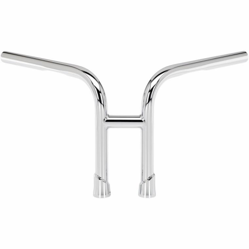 Biltwell Inc. - Biltwell Inc. 1in. Re-Bar Handlebar - Dimpled - Chrome - HBRBD01CP