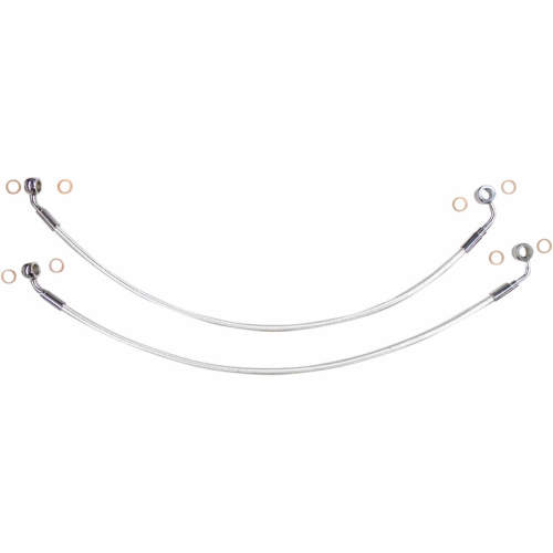 Magnum - Magnum Sterling Chromite II Braided Front Lower Brake Line Kit - Stock - 37021