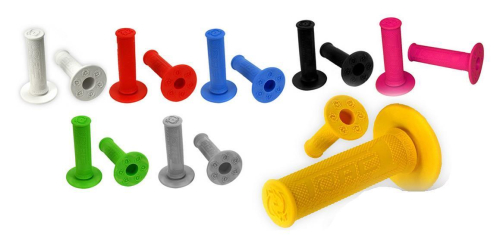 TORC1 Racing - TORC1 Racing Hot Lap MX Grips - Electric Blue Medium - 4000-0310