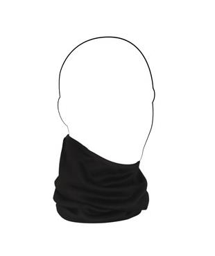 Zan Headgear - Zan Headgear Reversible Neck Gaiter - WFMCF114 - Black - OSFM