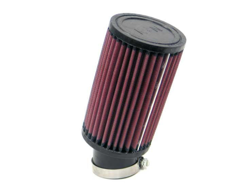 K&N Engineering - K&N Engineering Universal Round Straight Air Filter - Rubber End Cap - RU-1420