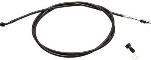 LA Choppers - LA Choppers Hydraulic Clutch Line - Midnight - LA8049C00M