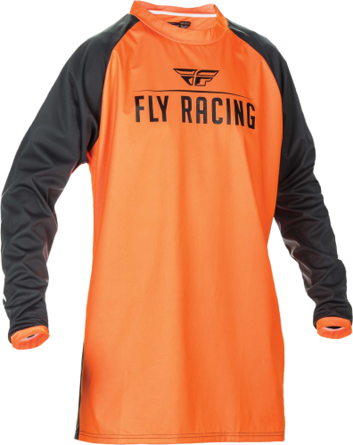 Fly Racing - Fly Racing Windproof Technical Jersey - 370-807S - Flo Orange - Small