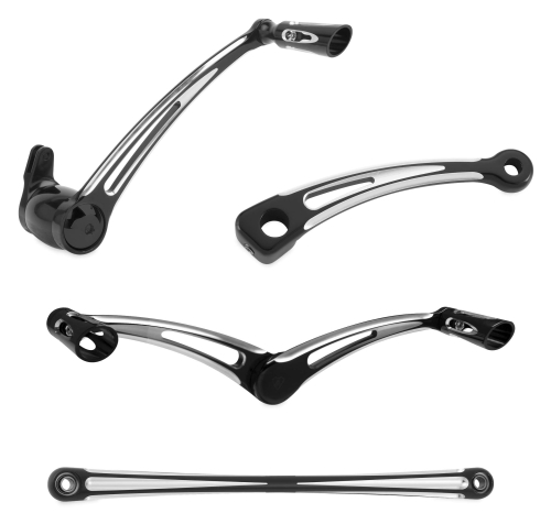 Arlen Ness - Arlen Ness Deep Cut Foot Control Package - Black - 91-110