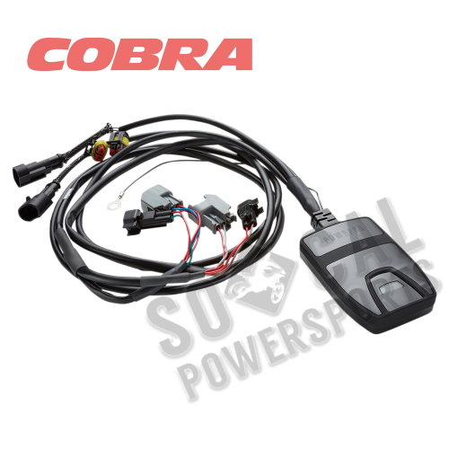 Cobra - Cobra Fi2000 PowrPro Black Tuner (Auto-Tune) Digital Fuel Processor - 692-1618B