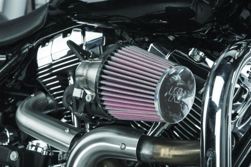 K&N Engineering - K&N Engineering Optional Filter for Stainless Steel Intake - Chrome End Cap - RC-9480