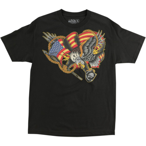 Metal Mulisha - Metal Mulisha Capture T-Shirt - SU6518002BLKM - Black - Medium