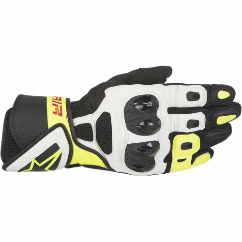 Alpinestars - Alpinestars SP Air Gloves - 35580161252XL - Black/White/Yellow Fluorescent - 2XL