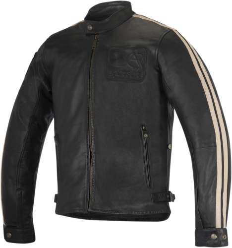 Alpinestars - Alpinestars Charlie Leather Jacket - 31080161250S - Black - Small