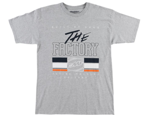 FMF Racing - FMF Racing The Factory T-Shirt - SP6118902HGRLG - Gray - Large