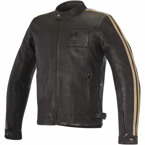 Alpinestars - Alpinestars Charlie Leather Jacket - 31080168502X - Vintage Brown Sand - 2XL